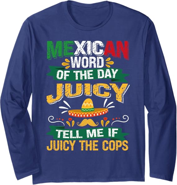 Cinco de Mayo Party Long Sleeve T-Shirt for Men & Women – Mexican Celebration Apparel