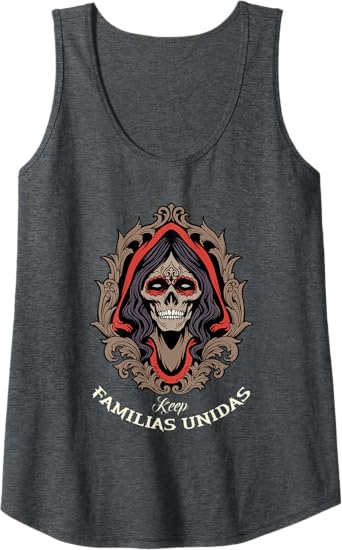 Familias Unidas Mexican Calaveras Skull Chicano Women Tank Top – Bold & Stylish Apparel