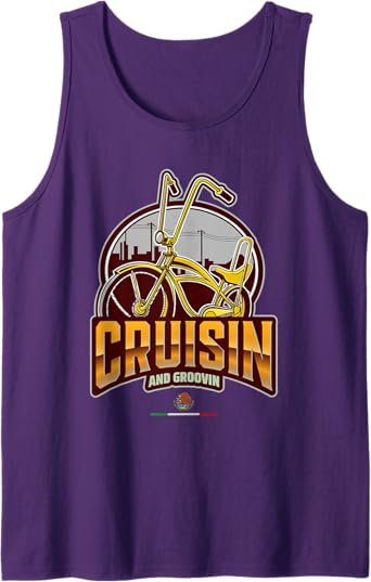 Chicano Lowrider Bike Men Tank Top – Cruisin' and Groovin' Mexican Style