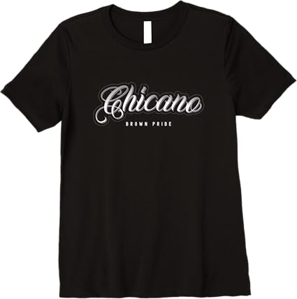 Chicano Brown Pride Retro Mexican Hombre Premium Women T-Shirt - Vintage Style Tee