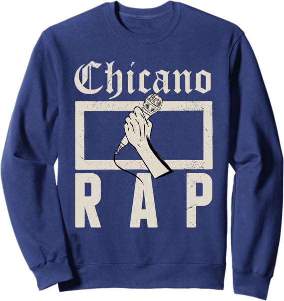 Chicano Rap Vintage Mexican Hip Hop Culture Sweatshirt | Retro Streetwear