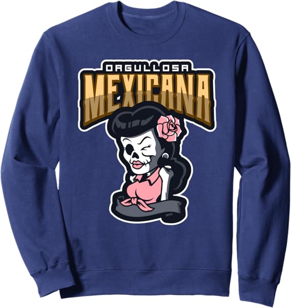 Vintage Mexican Rockabilly Lowrider Sweatshirt | Orgullosa Mexicana Sweatshirt