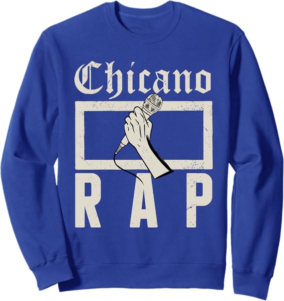 Chicano Rap Vintage Mexican Hip Hop Culture Sweatshirt | Retro Streetwear