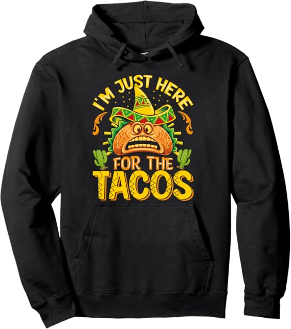Cinco de Mayo Mexican Party Pullover Hoodie – Perfect for Taco Lovers