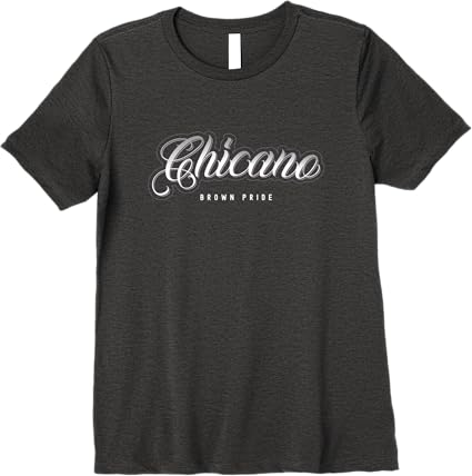 Chicano Brown Pride Retro Mexican Hombre Premium Women T-Shirt - Vintage Style Tee