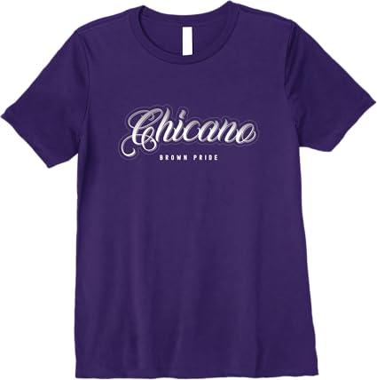 Chicano Brown Pride Retro Mexican Hombre Premium Women T-Shirt - Vintage Style Tee