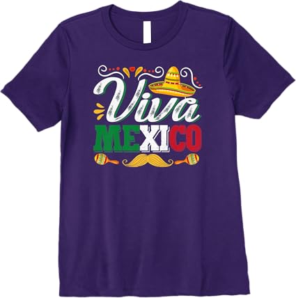 Viva Mexico Cinco de Mayo Party Premium Women T-Shirt - Mexican Celebration Apparel