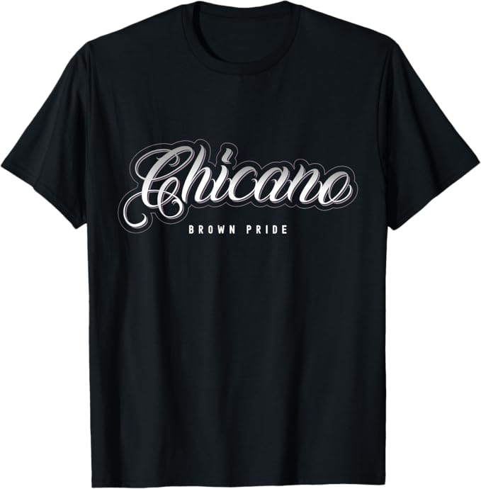 Chicano Brown Pride Men T-Shirt - Mexican Hombre Retro Design