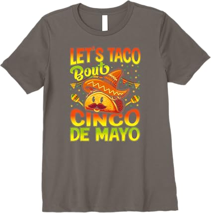 Mexican Cinco de Mayo Party 'Let's Taco Bout' Premium Women T-Shirt