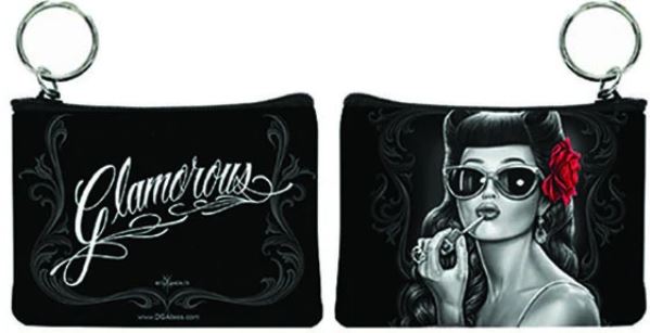 GLAMOROUS - Keychain Coin Bag Purse